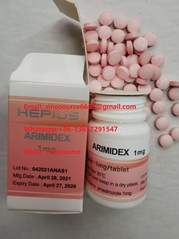 Female Bodybuilding Arimidex 1 Mg Tablet CAS 120511-73-1 Anastrozole