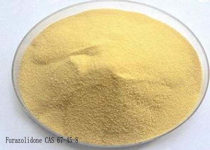 Broad - Spectrum Antibiotic Furazolidone CAS 67-45-8 White Powder 99% Purity