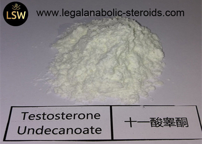 99% White Raw Steroids Powder Testosterone Anabolic Steroid Testosterone Undecanoate CAS 5949-44-0 For Weight Loss